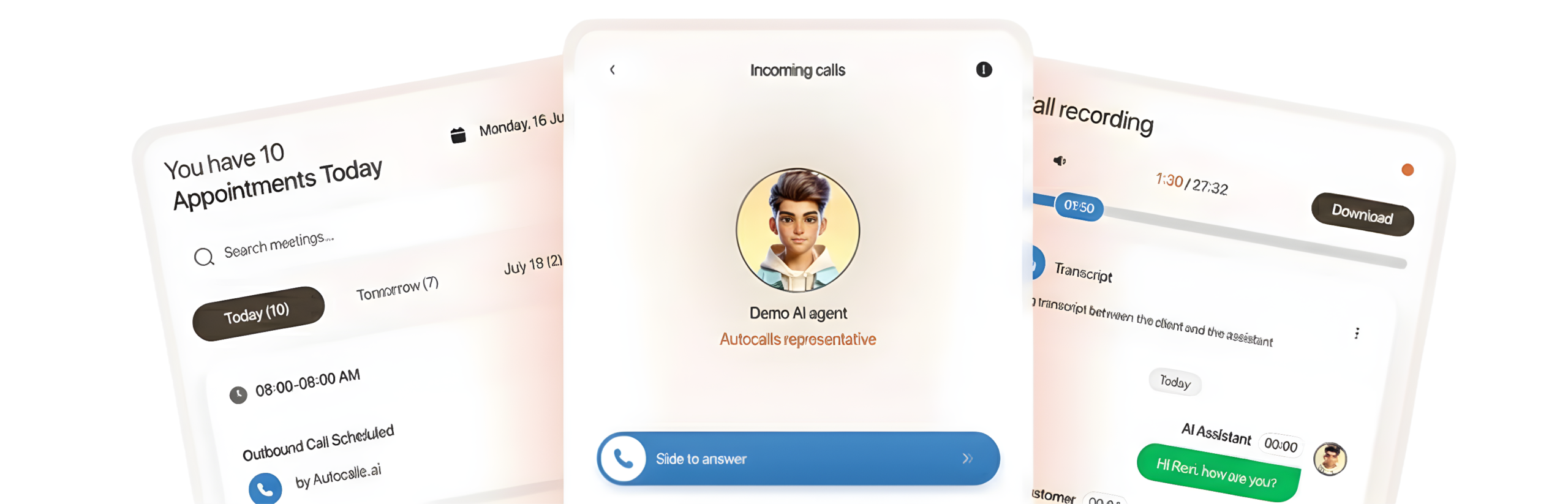 Ai Call Card